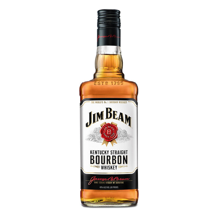 Jim Beam Kentucky Straight Bourbon Whiskey, 750 ml