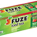 Fuze Iced Tea, Strawberry Red Tea Cans with Natural Flavor, Value Pack, 12 x 12 oz