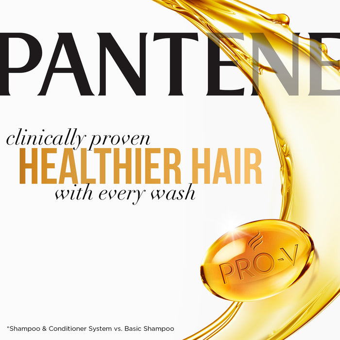 Pantene Pro-V Silicone Free Shampoo, Sheer Volume, 40 oz