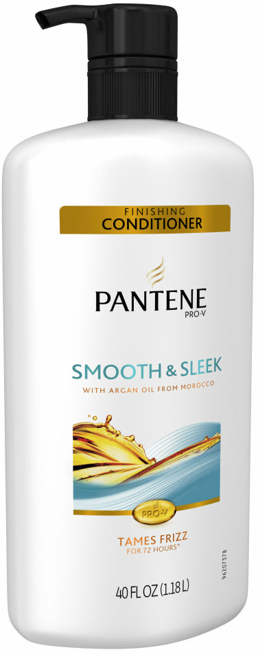 Pantene Finishing Conditioner, Smooth & Sleek, 40 oz