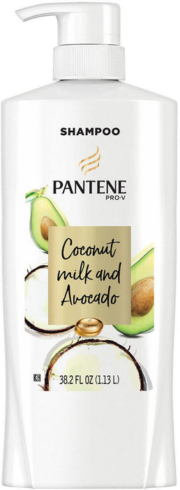 Pantene Pro V Coconut Milk & Avocado Shampoo, 38.2 oz