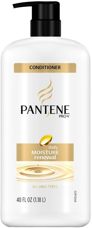 Pantene Pro-V Conditioner, Daily Moisture Renewal, All Hair Types, 40 oz