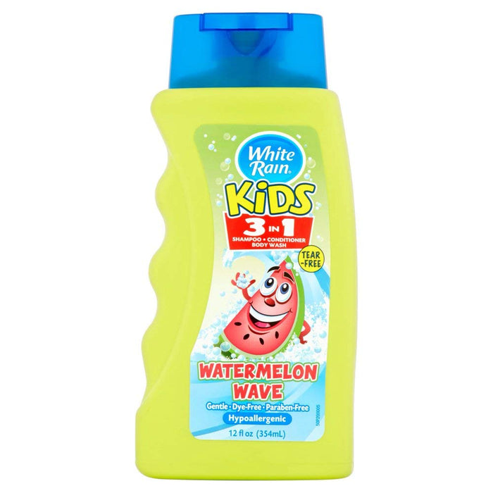 White Rain Kids 3-in-1 Wash, Watermelon Wave , 12 oz