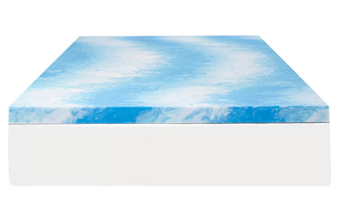 Sealy 3" SealyChill Gel Memory Foam Queen Size Mattress Topper With Cover , 1 pc