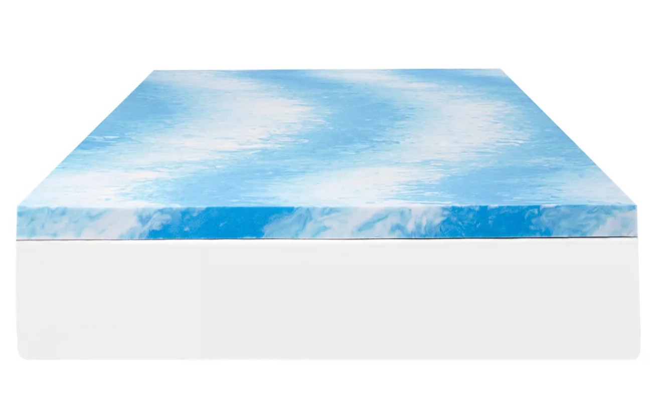 Sealy 3" SealyChill Gel Memory Foam King Size Mattress Topper With Cov