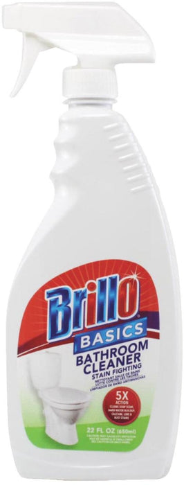 Brillo Basics Liquid Bathroom Cleaner, Citrus, 651 ml