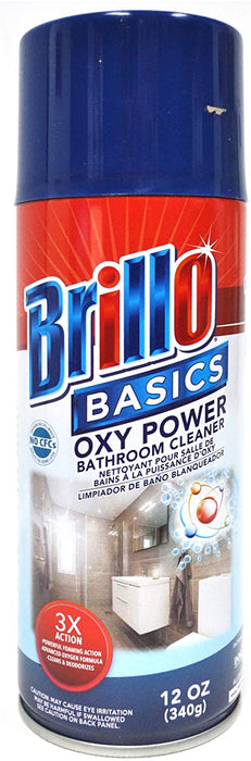 Brillo Basics Oxy Power Bathroom Cleaner , 12 oz