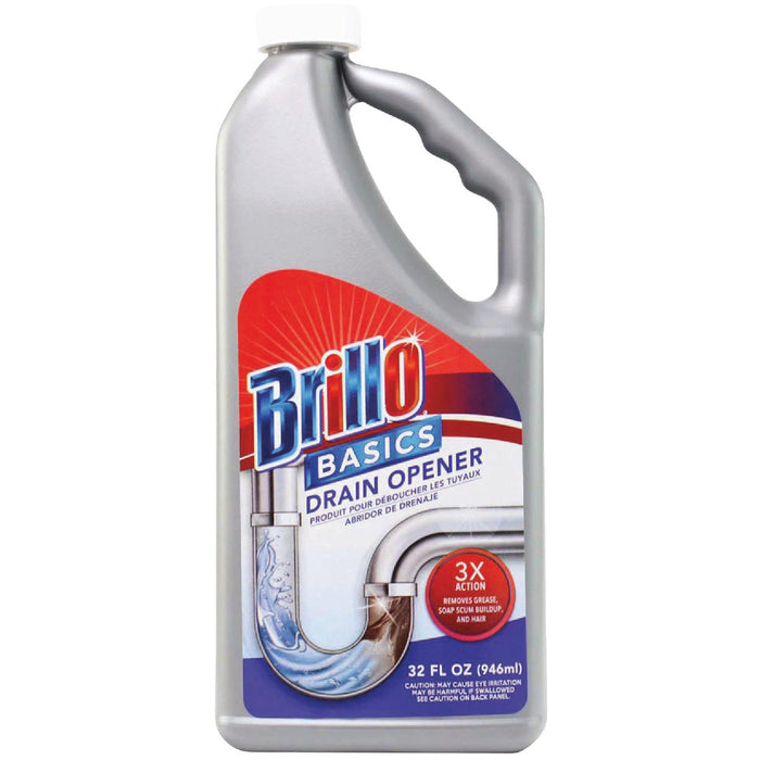 Brillo Basics Liquid Drain Opener , 32 oz