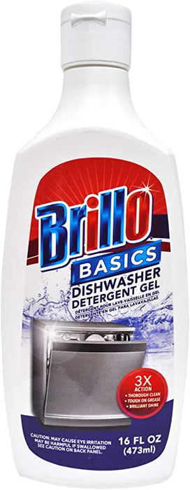 Brillo Basics Dishwasher Detergent Gel , 16 oz