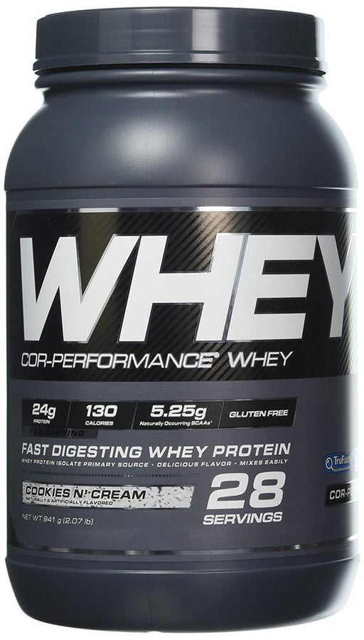 Cellucor Whey Protein Isolate Post Workout Recovery Drink, Cookies & Cream, 2 lb