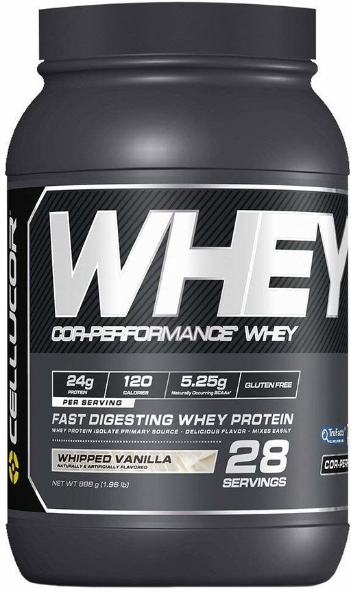 Cellucor Whey Protein Isolate Post Workout Recovery Drink, Whipped Vanilla, 2 lb