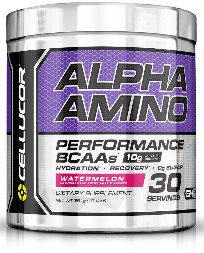 Cellucor Alpha Amino EAA & BCAA Recovery Powder, Fruit Punch, 384 gr