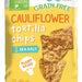 Real Food From the Ground Up Cauliflower Sea Salt Tortilla Chips, 283 gr