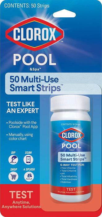 Clorox Pool & Spa 50 Multi-Use Smart Strips , 50 ct
