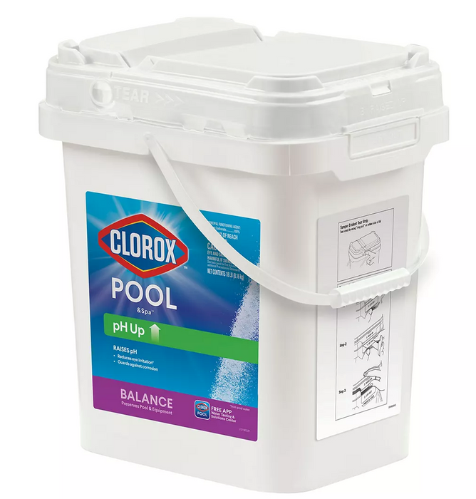 Clorox Pool & Spa pH Up , 18 lbs