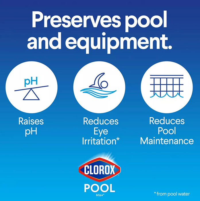 Clorox Pool & Spa pH Up , 18 lbs
