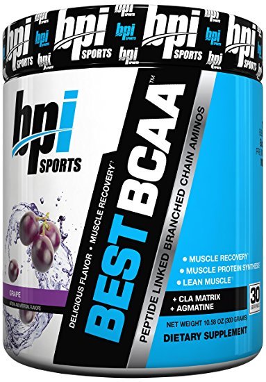 BPI Sports Best BCAA Peptide Linked Branched Chain Aminos, Grape, 300 gr