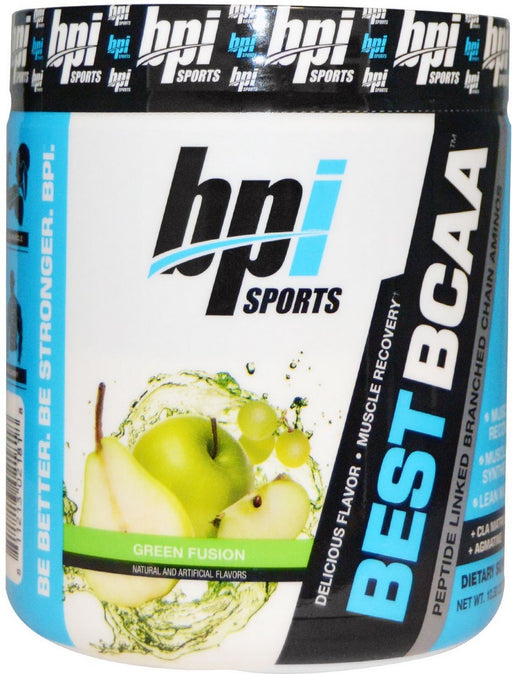 BPI Sports Best BCAA Peptide Linked Branched Chain Aminos, Green Fusion, 300 gr