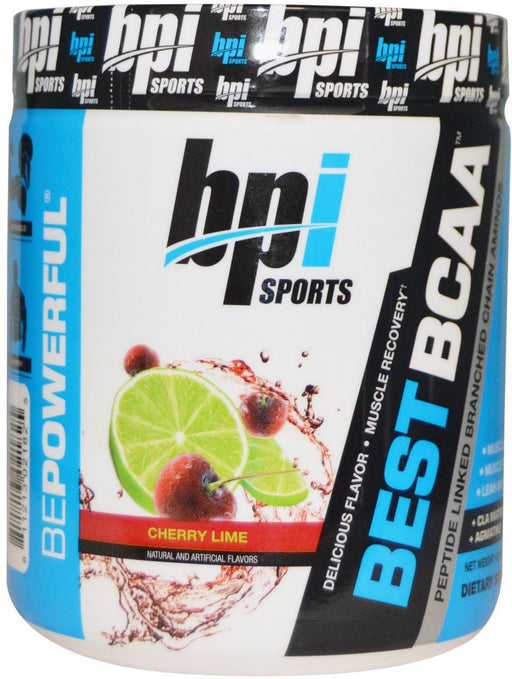 BPI Sports Best BCAA Peptide Linked Branched Chain Amino, Cherry Lime , 300 gr