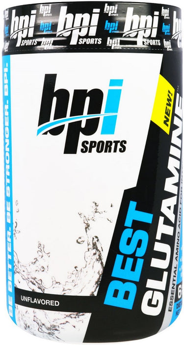 BPI Sports Best Glutamine Essential Amino Acid for intense Training, Unflavored, 400 gr