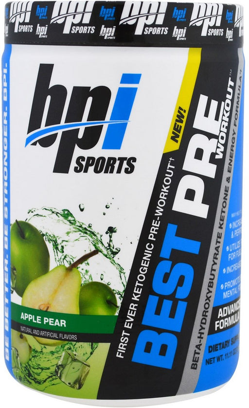 BPI Sports Best Ketogenic Pre-Workout, Apple Pear, 315 gr