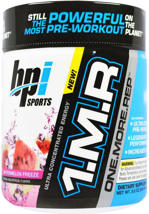 BPI Sports 1.M.R. One More Rep Pre-Workout, Fwatermelon Freeze, 240 gr