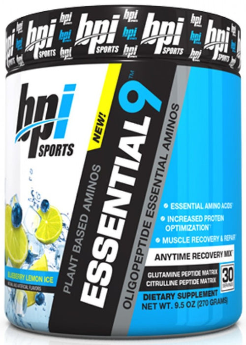 BPI Sports Essential 9  Oligopeptide Essential Aminos, Arctic Ice, 270 gr