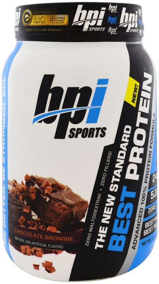 BPI Sports, Best Protein Advanced 100% Protein Formula, Chocolate Brownie, 2.1 lbs