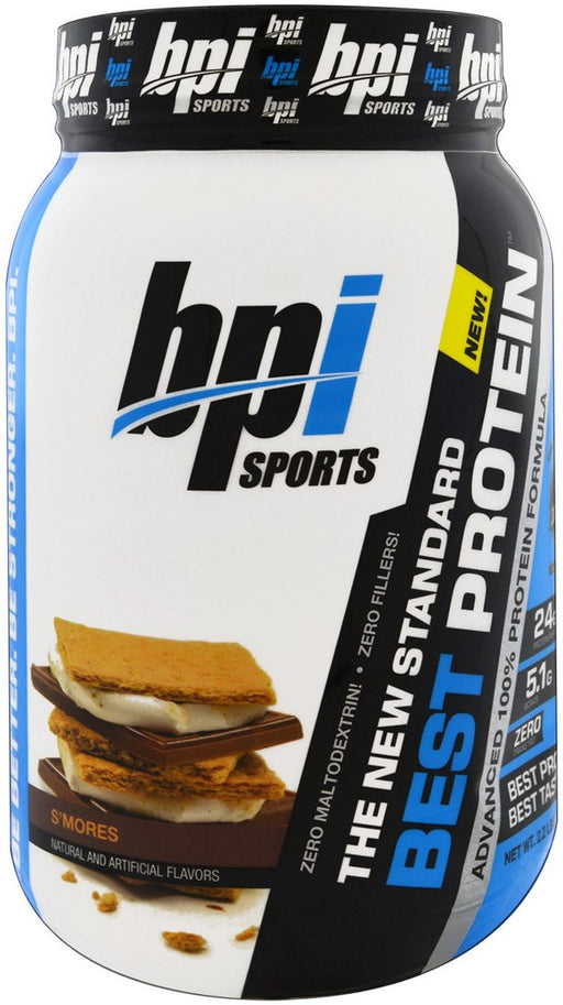 BPI Sports, Best Protein Advanced 100% Protein Formula, S'Mores, 2.2 lbs