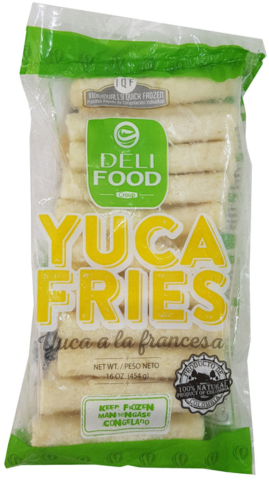 Deli Food Yuca Fries, 454 gr (16 oz)