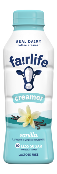 Fairlife Real Dairy Coffee Creamer, Vanilla Flavor, 16 oz