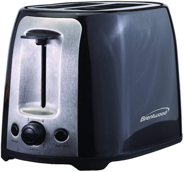 Brentwood Black And Stainless Steel Toaster , 1 pc