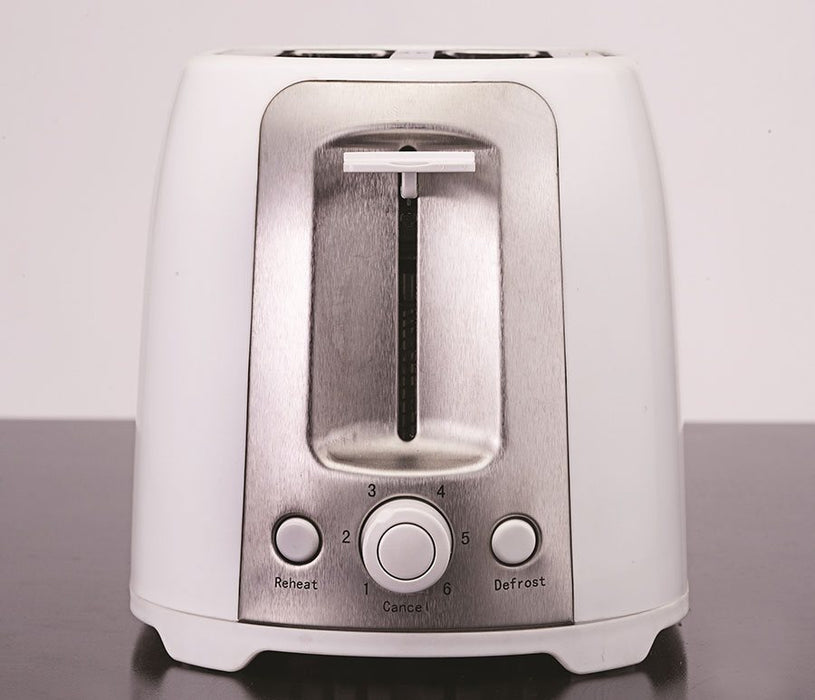 Brentwood Cool Touch 2-Slice Extra Wide Slot Toaster, White, Model #TS-292W