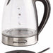 Brentwood Cordless LED Glass Kettle, Black, 1 ct