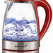 Brentwood Cordless LED Glass Kettle, Red, 1 ct