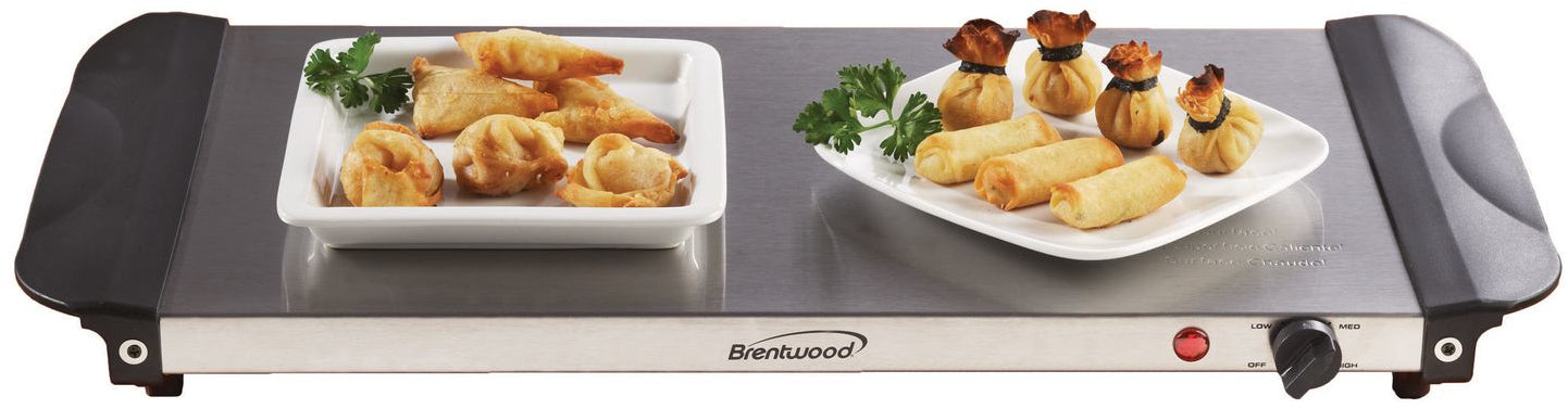 Brentwood 3 Pan Buffet Warming Tray, 1 pc