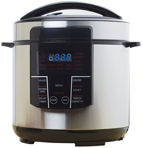 Brentwood 6-Quart All-In-One Digital Pressure Cooker, 6 qt