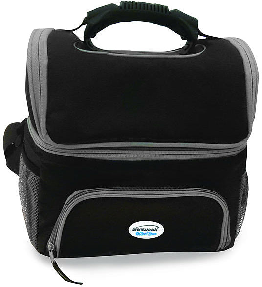 Brentwood 12 Can Cooler Bag With Extra Storage, 1 pc