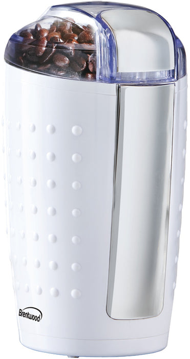 Brentwood Coffee Grinder, CG-158W, White, 1 pc