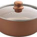 Brentwood 7-Piece Non-Stick Copper Cookware Set, Model #BPS-107C 