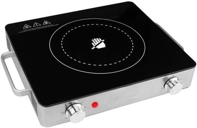 Brentwood Single Infrared Electric Countertop Burner, 1200 W