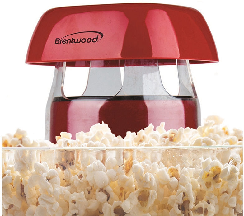 Brentwood PC-490R Jumbo Hot Air Popcorn Maker Red, 24 cups