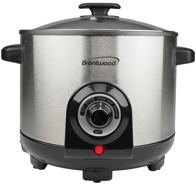 Brentwood Electric Deep Fryer And Multi Cooker, 5.2 qt