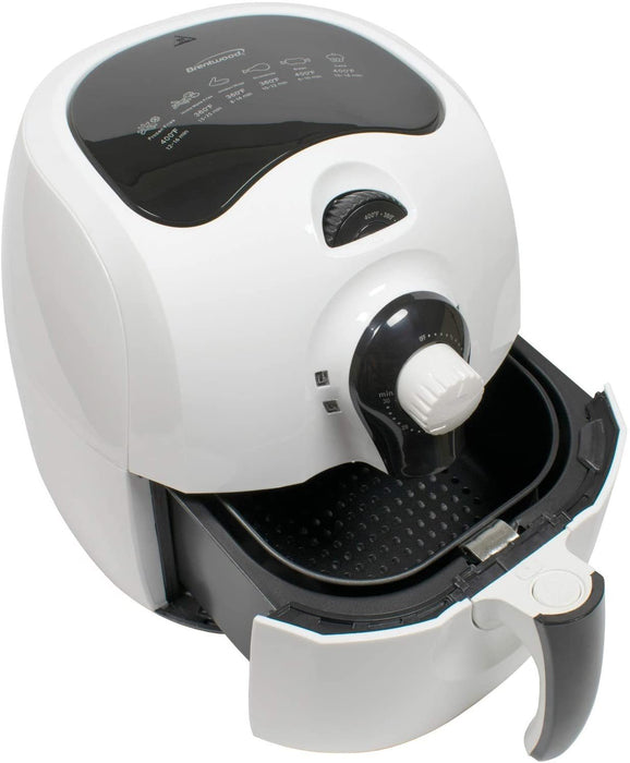 Brentwood 3,7 Qt Air Fryer, White, Model#: AF-350W