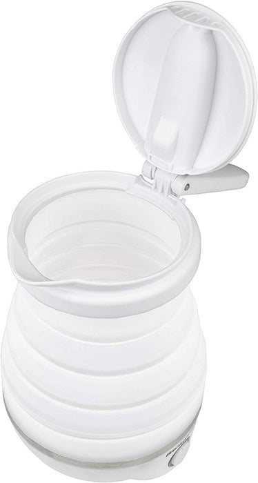 Brentwood Dual-Voltage Collapsible Travel Kettle, White, 1 pc