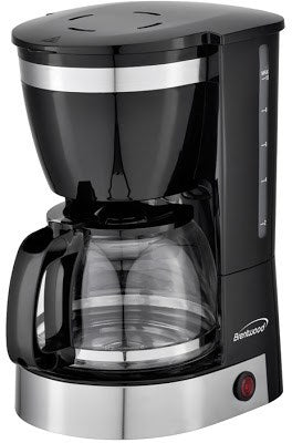 Brentwood 12-Cup Coffee Maker, Black, 800 W