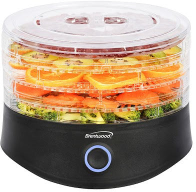 Brentwood Food Dehydrator, Black, Model#: FD-1026BK