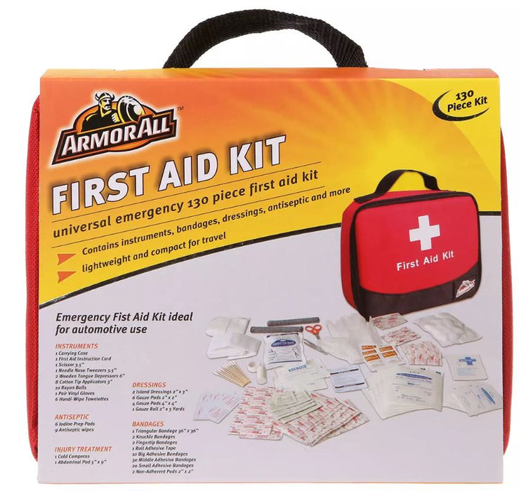 Armor All Firt Aid Kit , 130 pcs