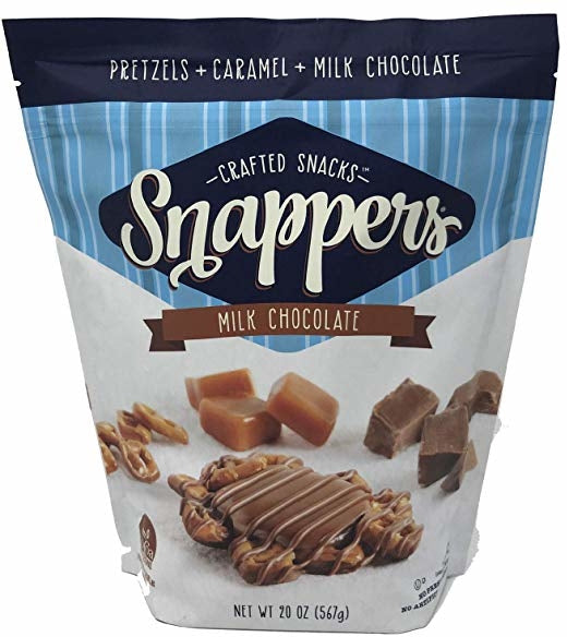 Snappers Milk Chocolate Crafted Snacks, 20 oz