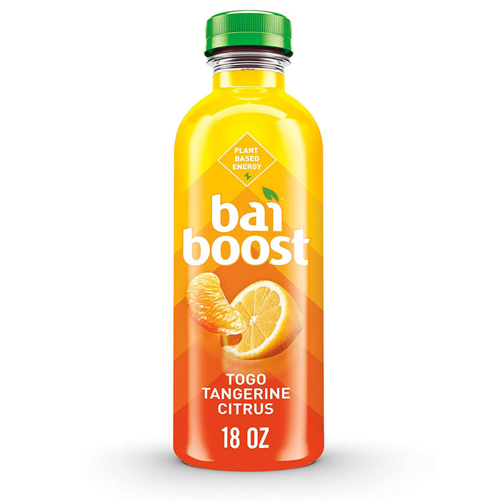 Bai Boost Togo Tangerine Citrus Antioxidant Infused Beverage, 18 oz